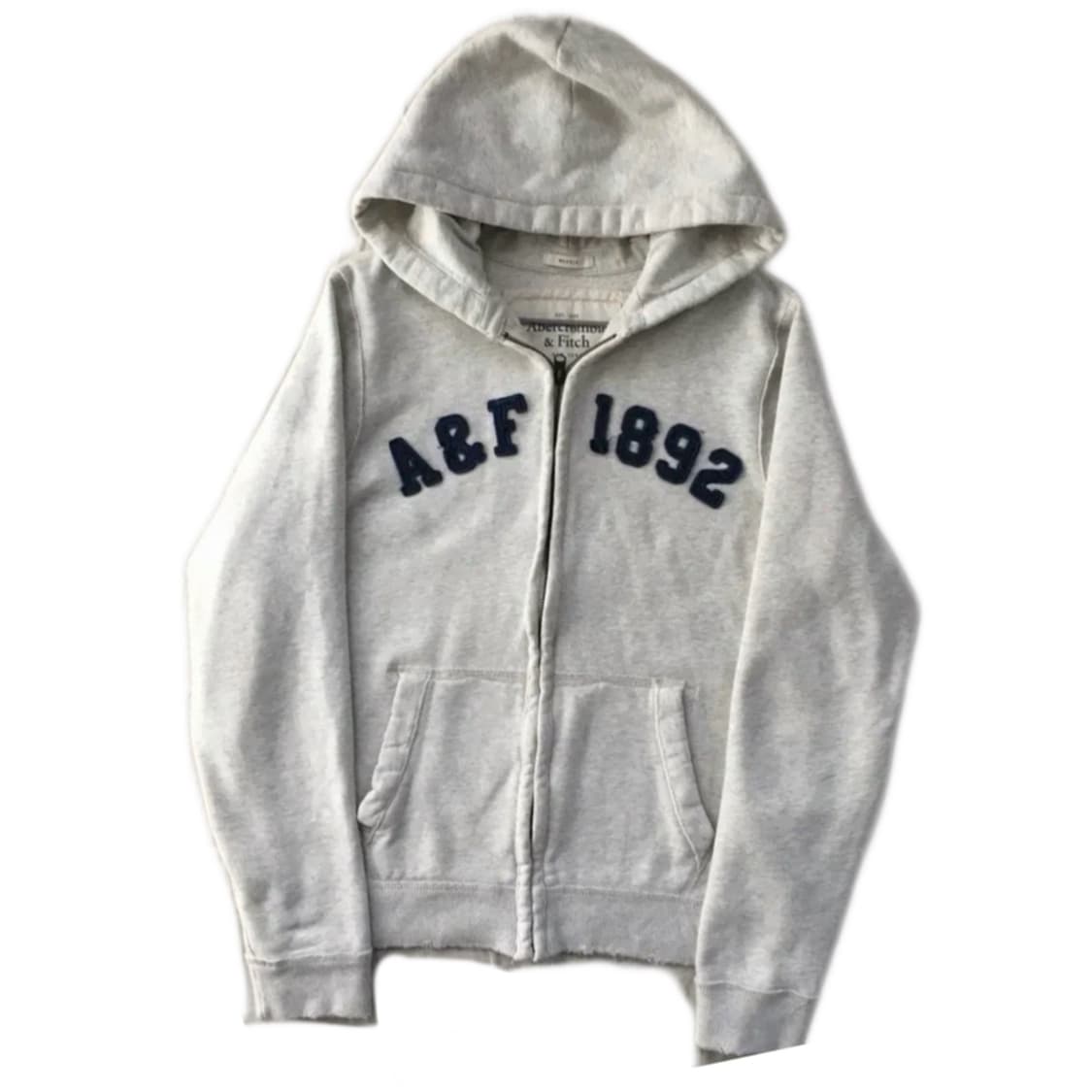 🤍아베크롬비 백멜란지 화이트 후드집업🤍 상품이미지1