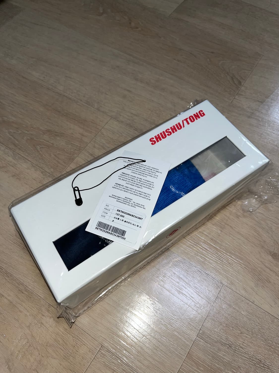 (새상품)슈슈통 장목 양말 세트 상품이미지5