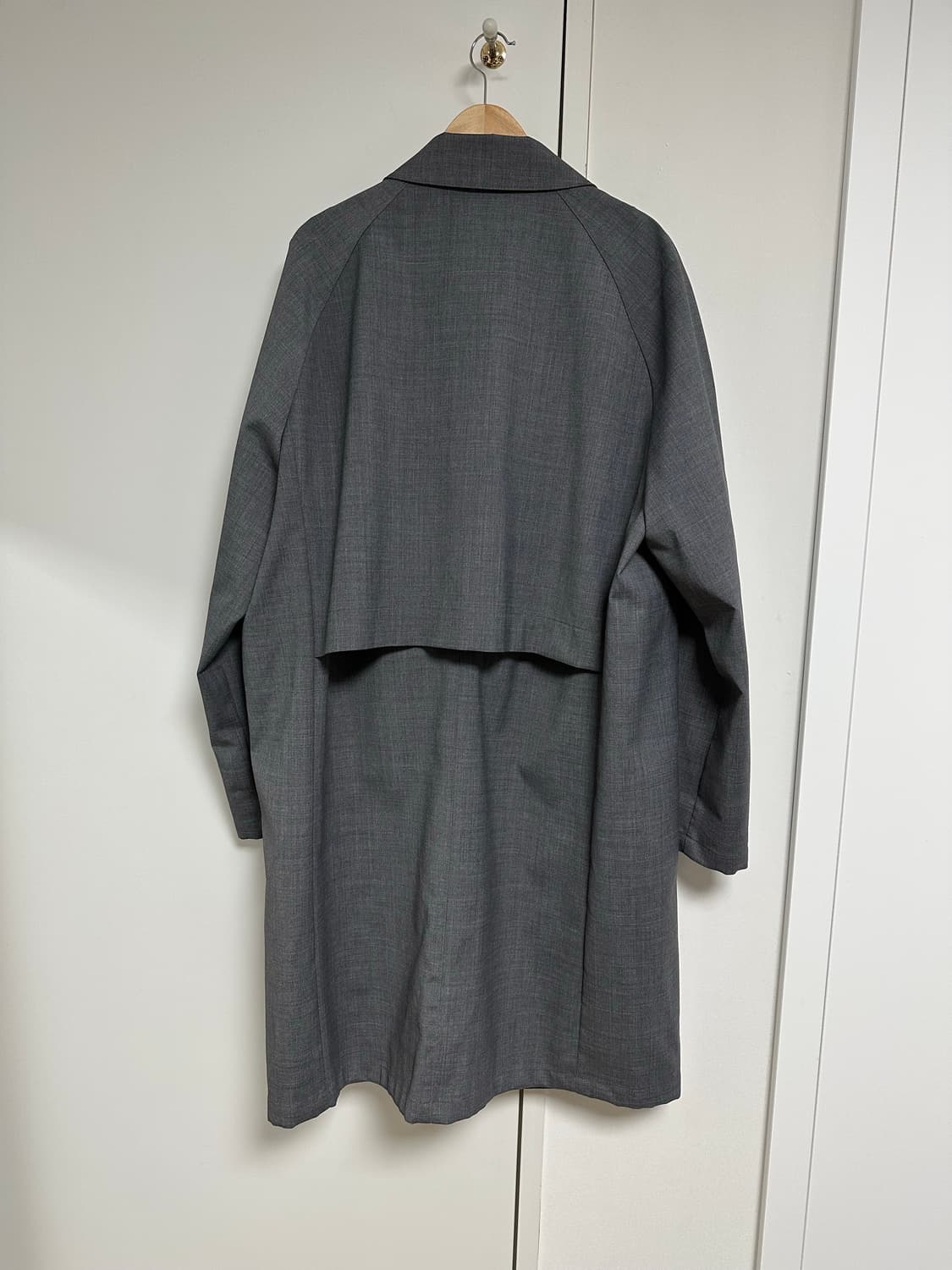 시스템옴므 그레이 코트 미사용품 상품이미지2