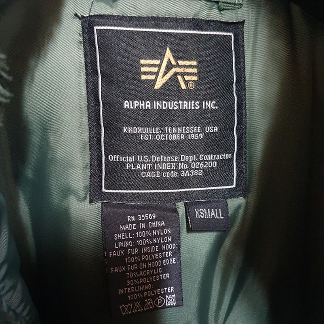 알파인더스트리 야상 점퍼 xs 상품이미지4
