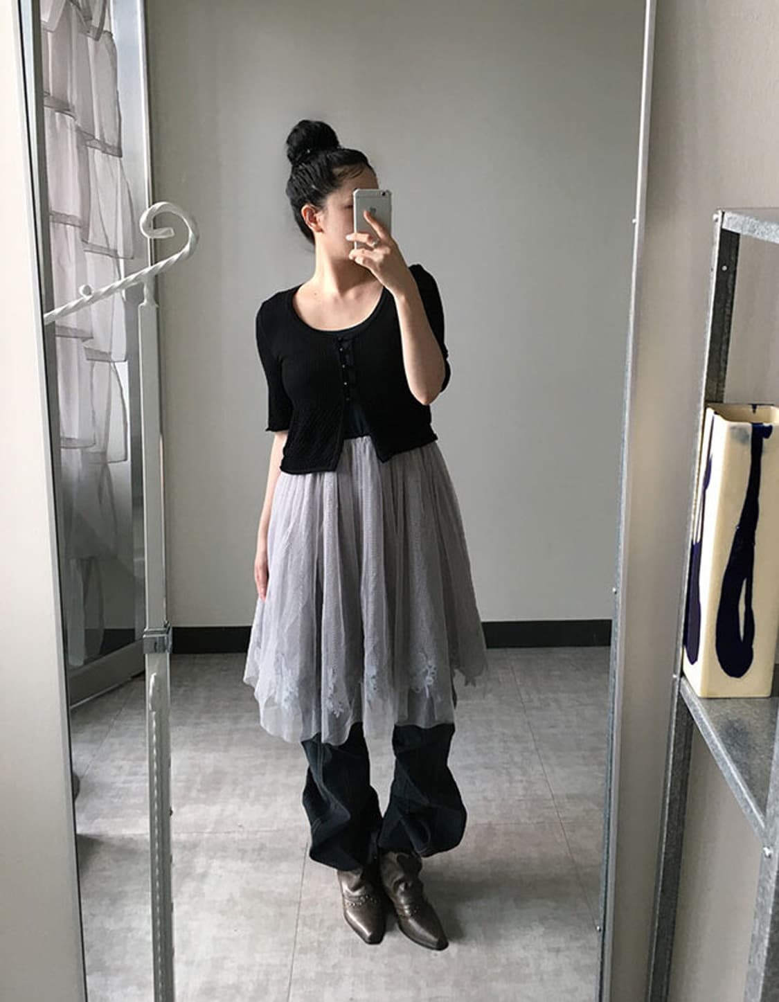 axes femme) lace tulle cami dress 상품이미지2