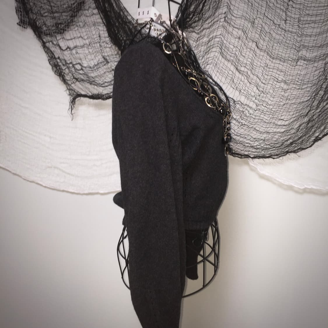 Mame Kurogouchi bolero knit 상품이미지4