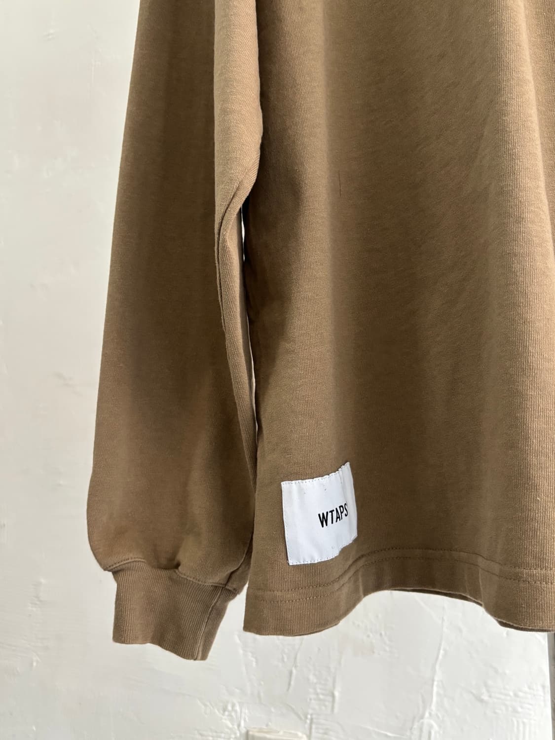 WTAPS 더블탭스 브라운 포켓 롱슬리브 상품이미지4