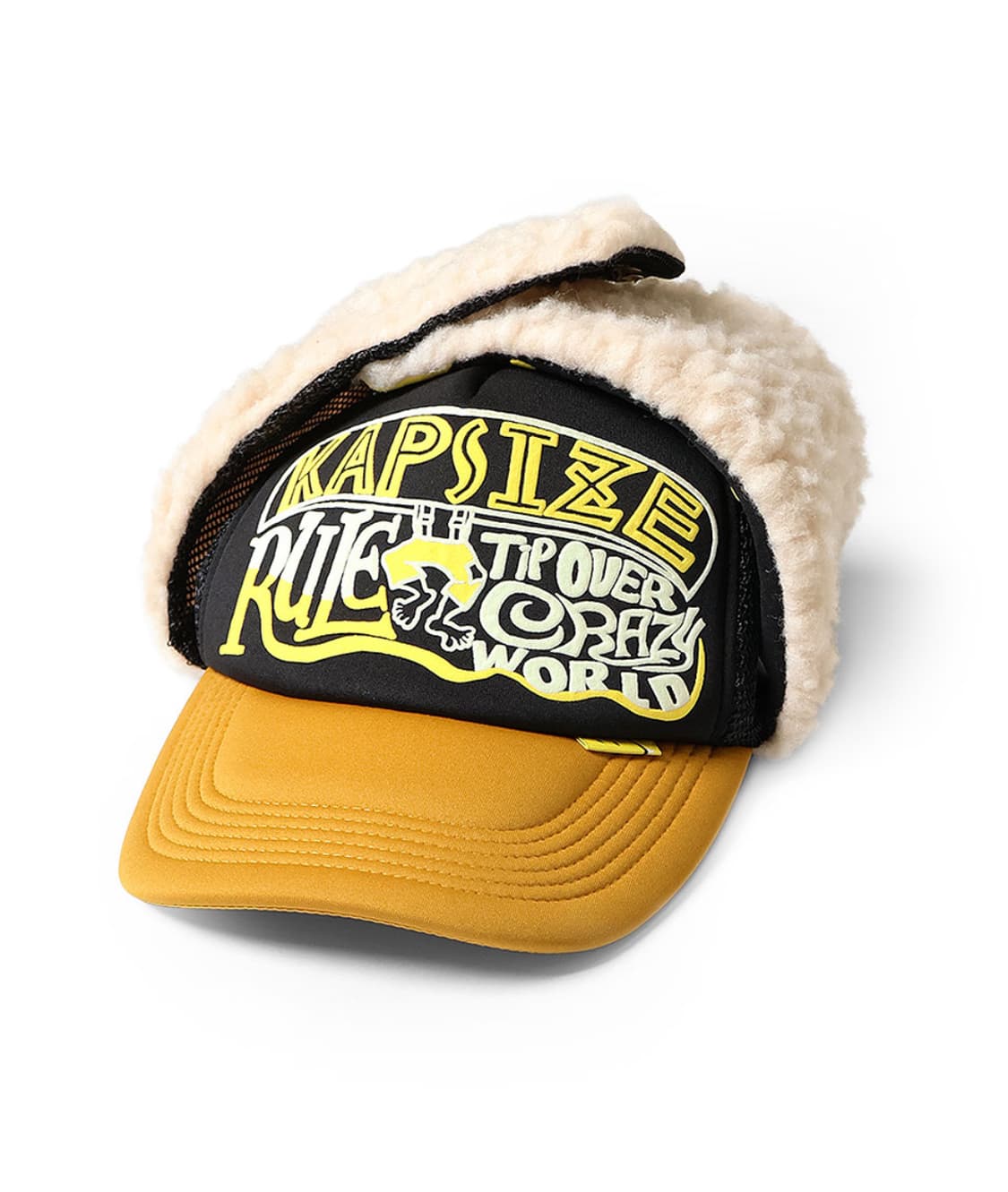 캐피탈 럼버트러커캡 귀도리 상품이미지3