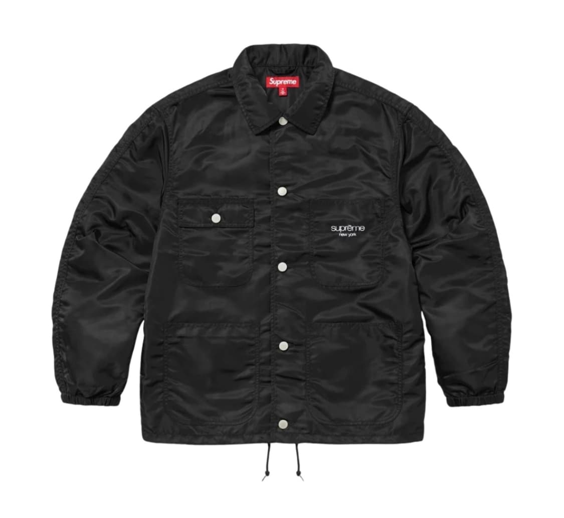 Supreme 슈프림 24ss 나일론 초어 코트 자켓 블랙 (XL) 상품이미지2