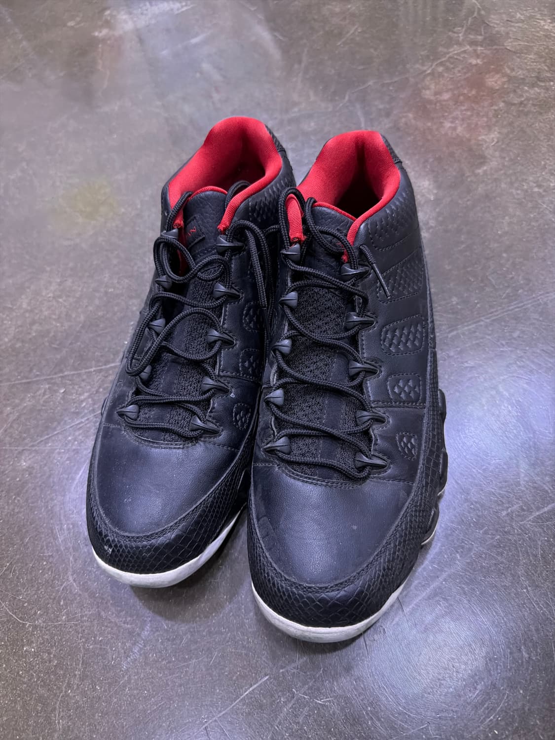 조던 에어조던 9 레트로 로우 블랙/레드 브레드 280 상품이미지2