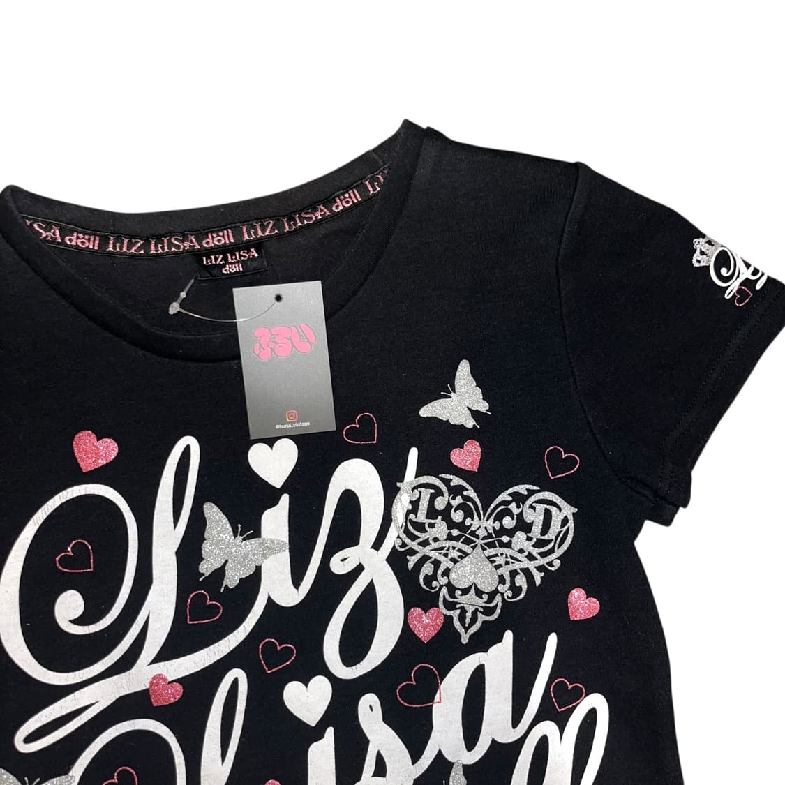 LIZ LISA doll 리즈리사돌 프린팅 반팔티 키치펑크갸루y2k 상품이미지2