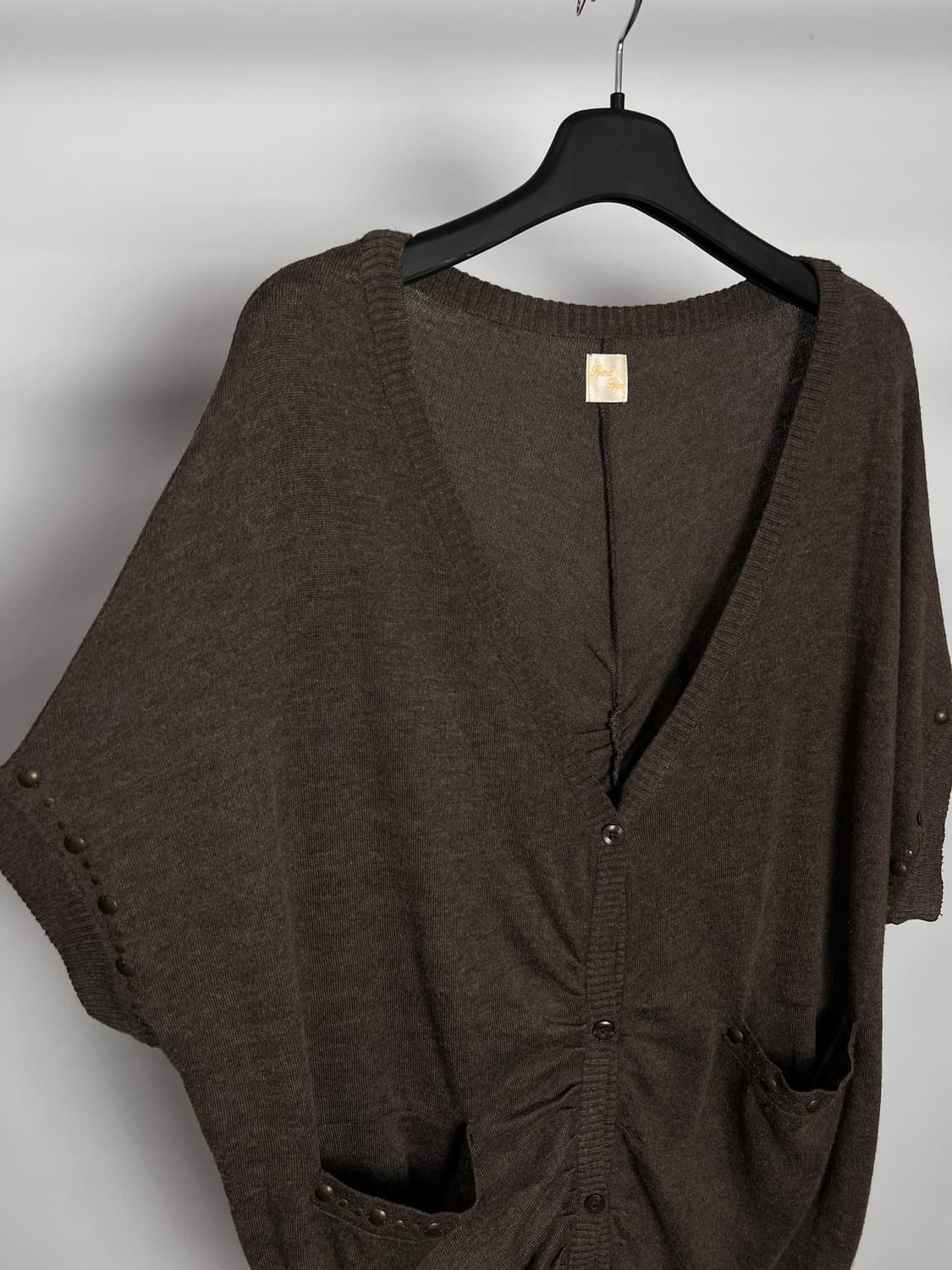 SPIRAL SPICE 반팔 니트 가디건  상품이미지5