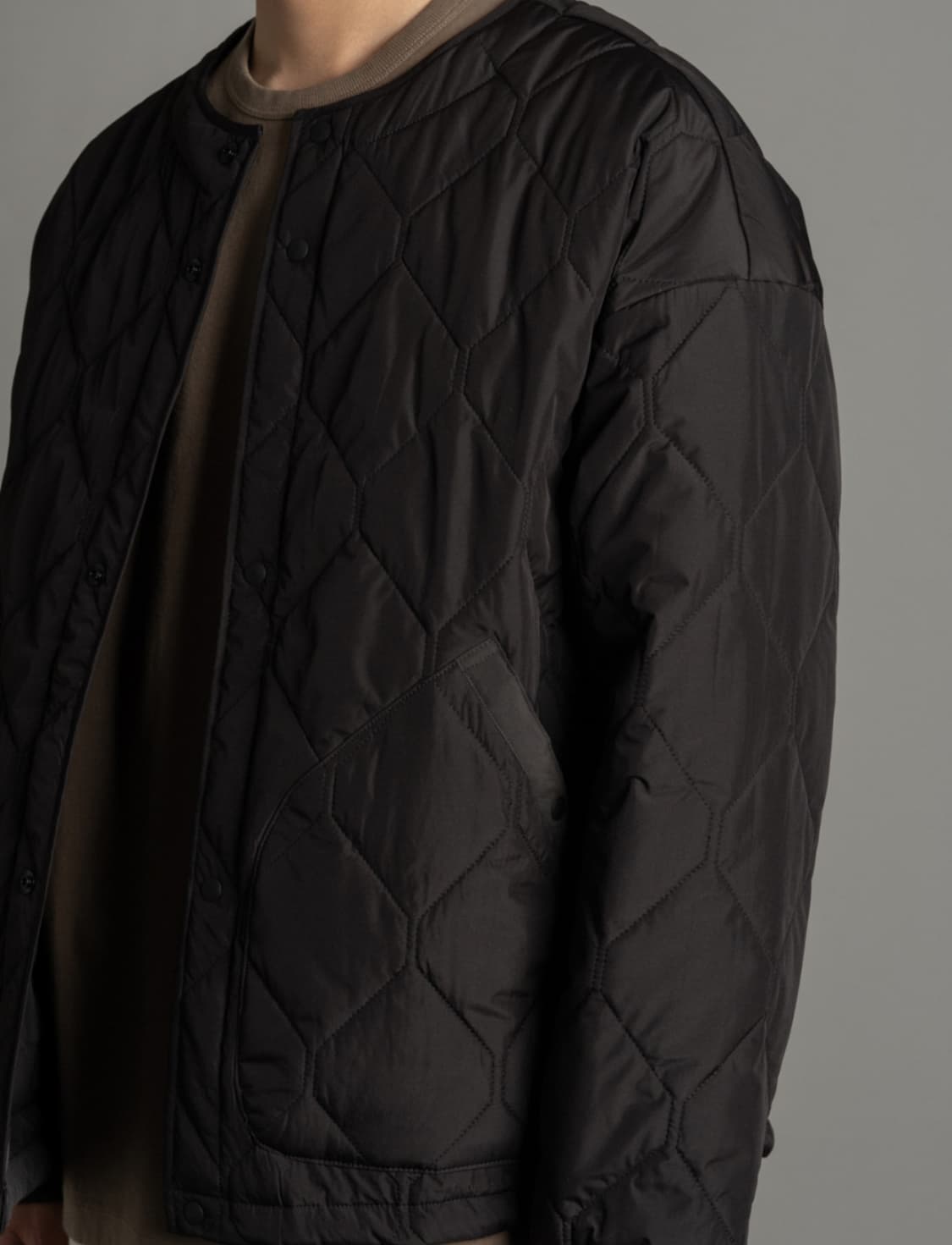 러프사이드 신슐레이트 퀼팅 퀼티드 가디건 3  상품이미지3