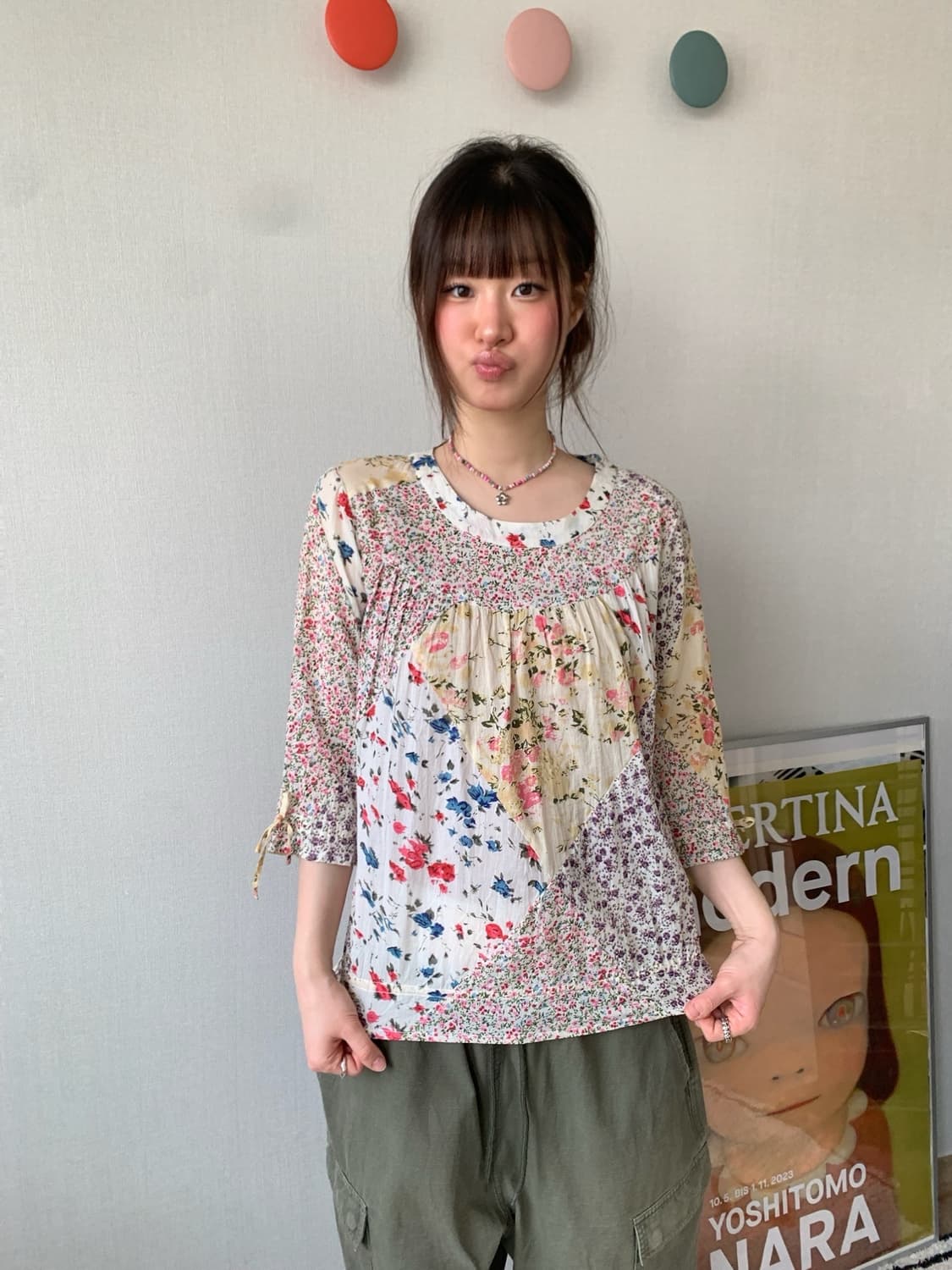 ethnic patchwork top 상품이미지2