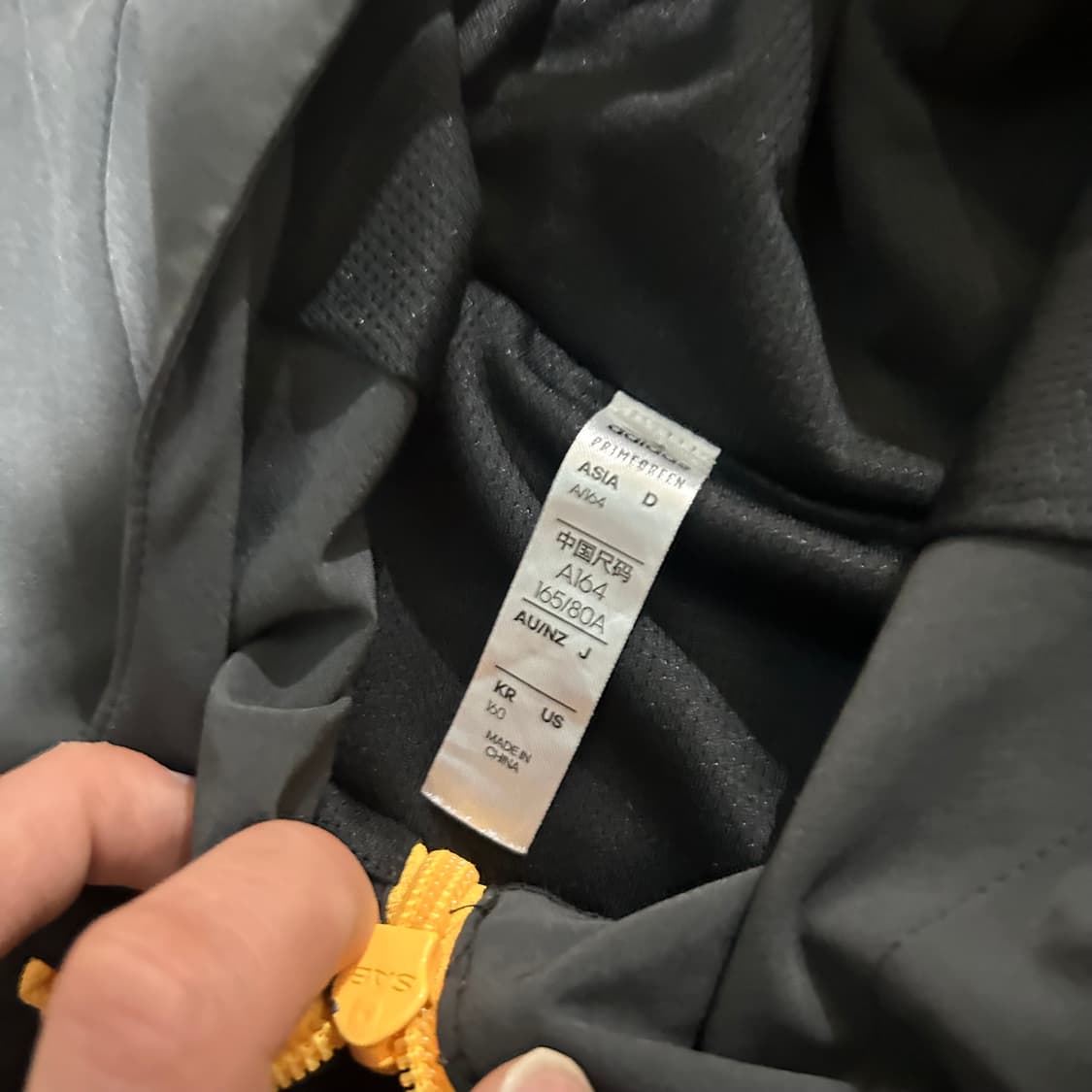 아디다스(ADIDAS)빅로고 바람막이 자켓 상품이미지4