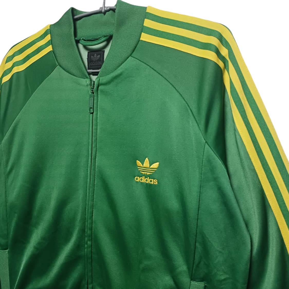 Adidas 아디다스 희귀 그린 옐로우 슈퍼스타 져지 상품이미지2