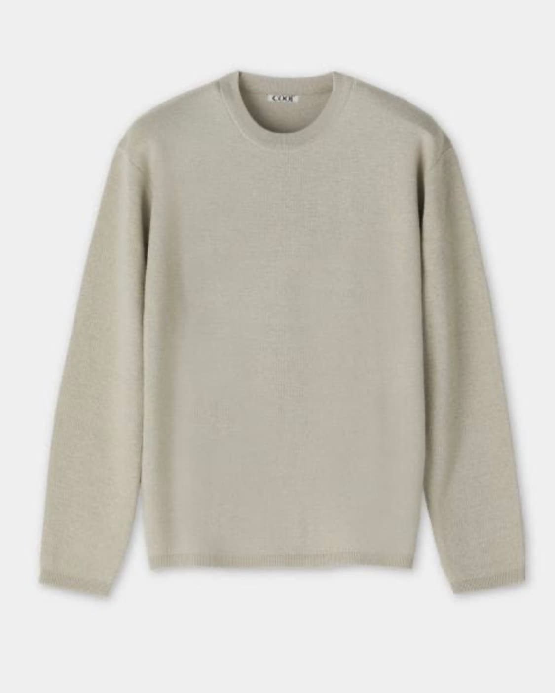 쿠어 탑필 울 라운드 니트 상품이미지1