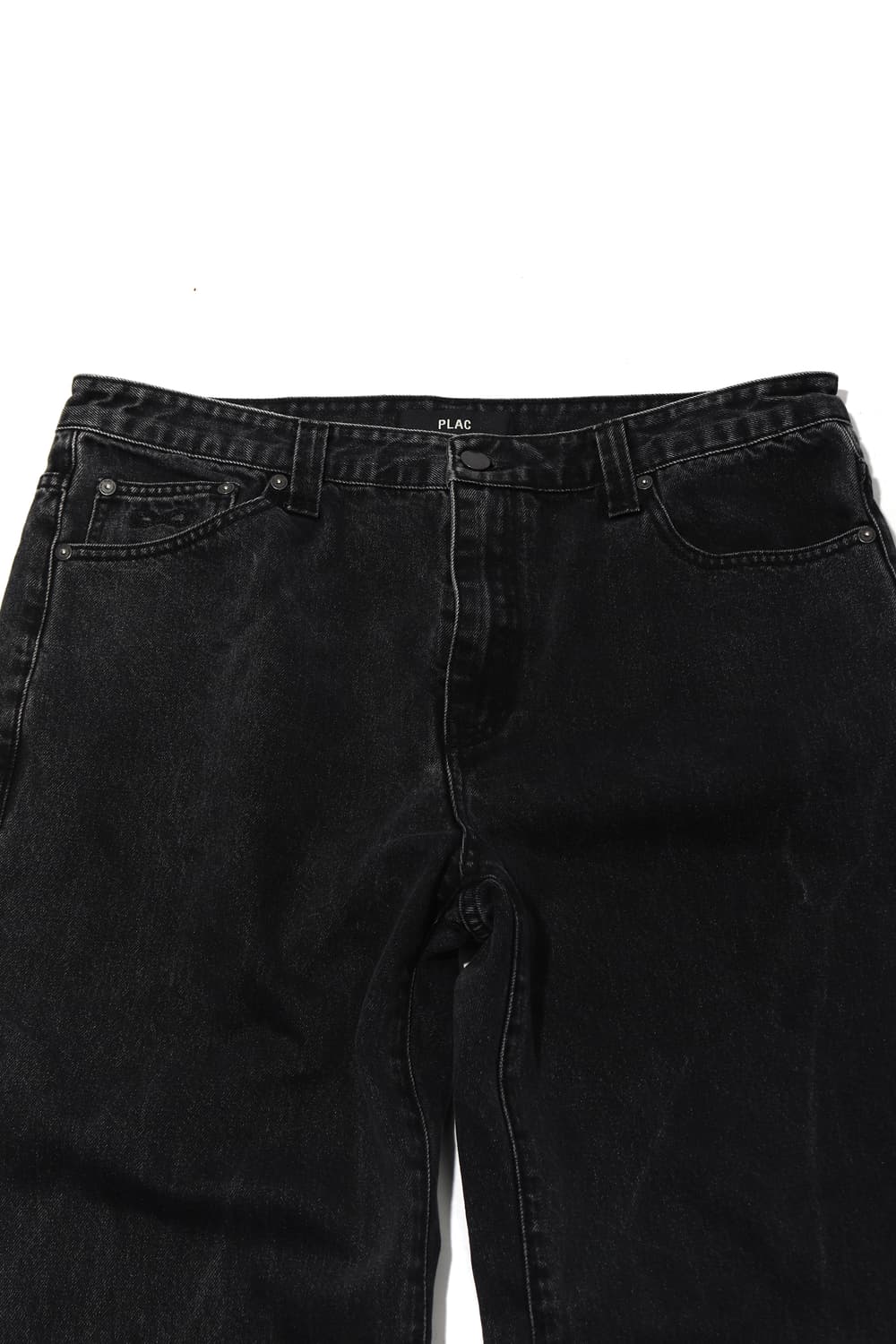PLAC STEEZE 블랙 와이드 데님 팬츠 size 36 상품이미지3