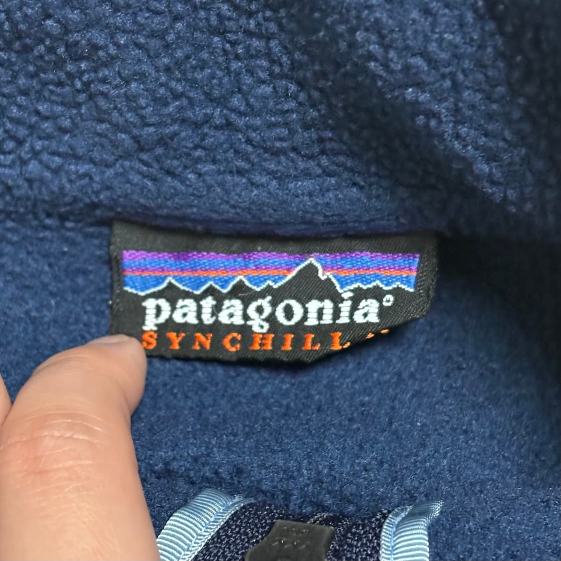 00s 파타고니아 하프집업 신칠라 딥네이비 상품이미지3