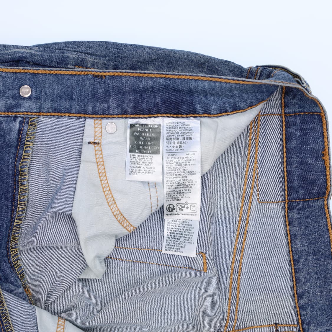 [32] 리바이스 505 중청 데님 팬츠 청바지 N6995 상품이미지6