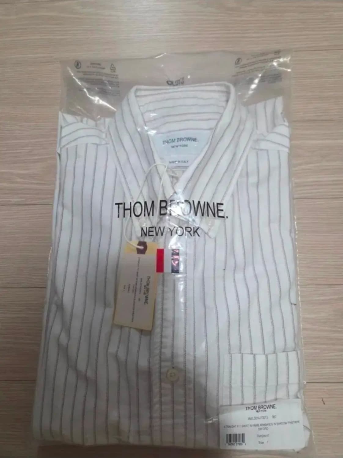 [새상품급]톰브라운 RWB스트라이프 셔츠 1사이즈 상품이미지1