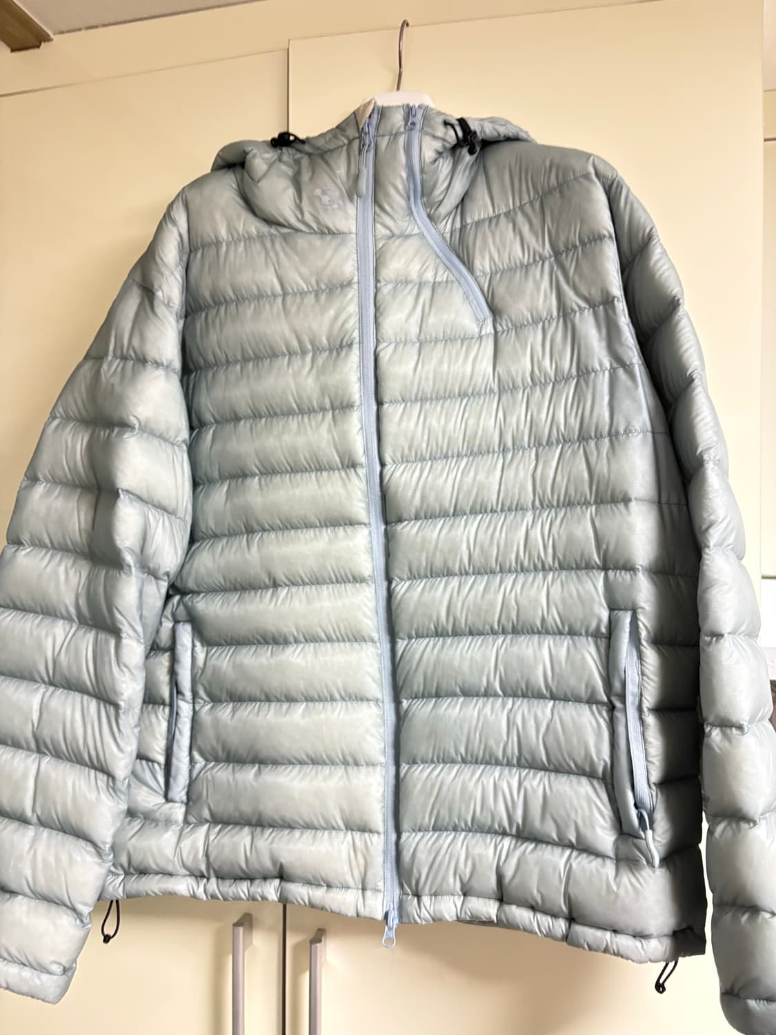 산산기어 23FW 경량패딩 스카이블루 상품이미지2