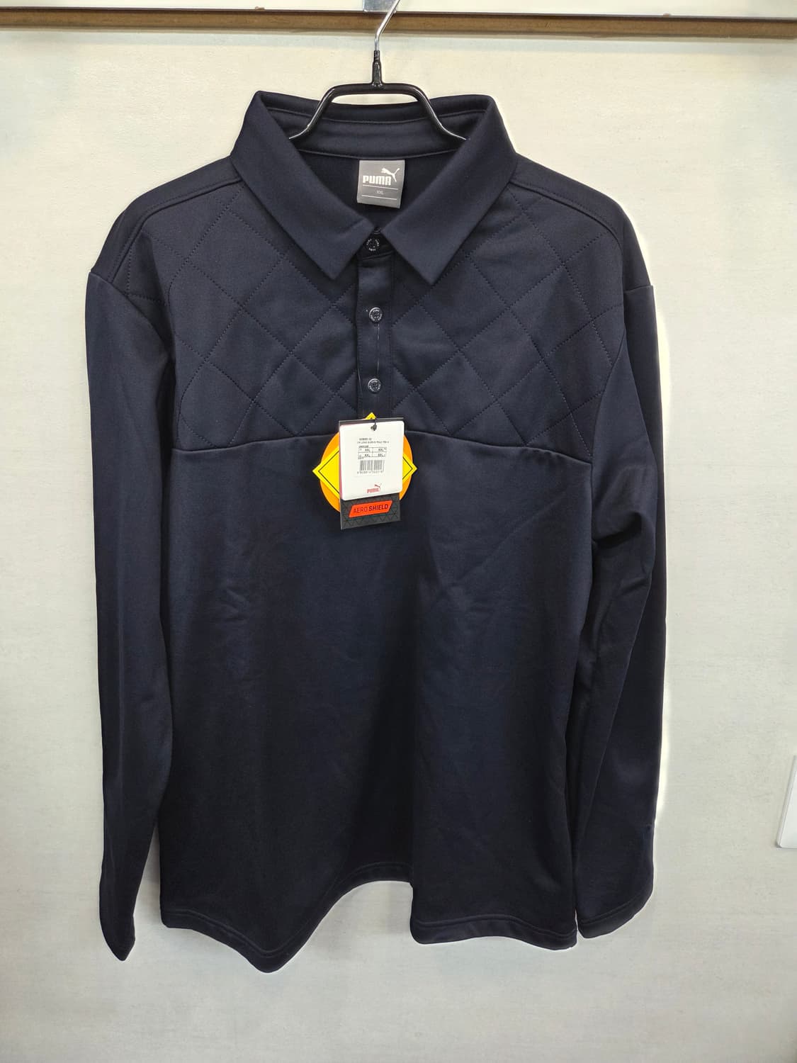 푸마 에어로쉴드 안감약기모 기능성 카라긴팔 xxl 상품이미지1