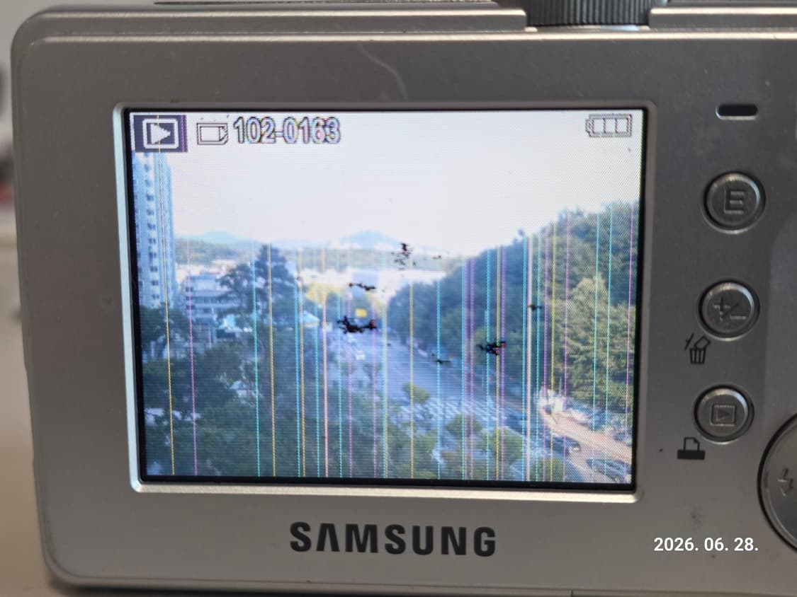 삼성 캐녹스 S730 빈티지 디지털카메라(하자) 상품이미지8