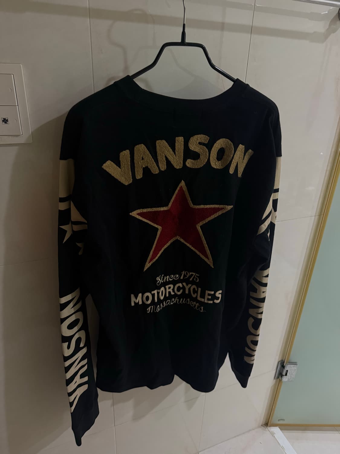 밴슨VANSON 스타 긴팔 롱슬리브 상품이미지2