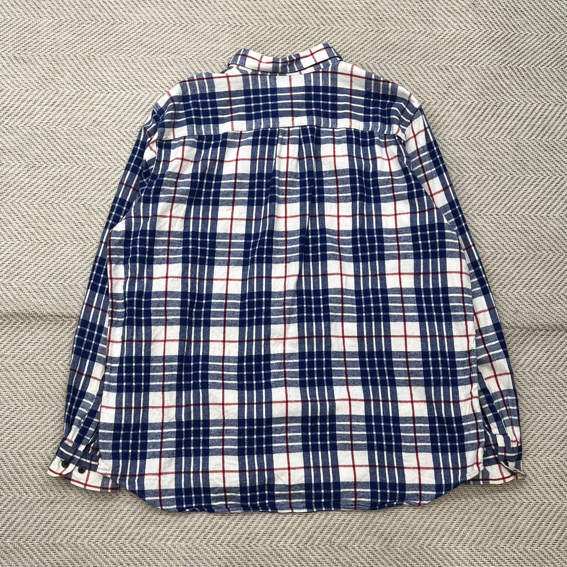 엘엘빈 체크 플란넬 셔츠 r2674 상품이미지2