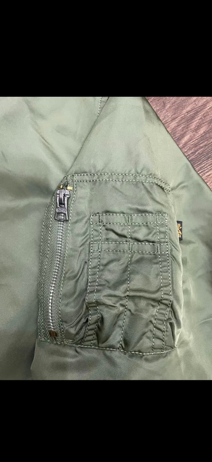 알파인더스트리 ma-1 자켓 m 상품이미지4