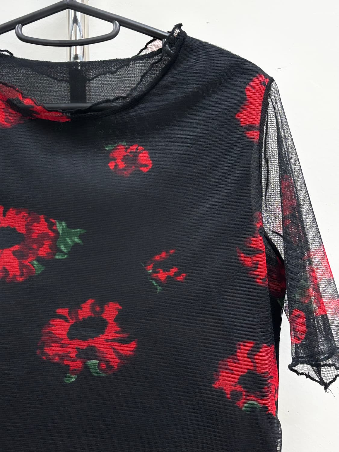 빈티지 오리엔탈 블랙 블라우스 상품이미지6