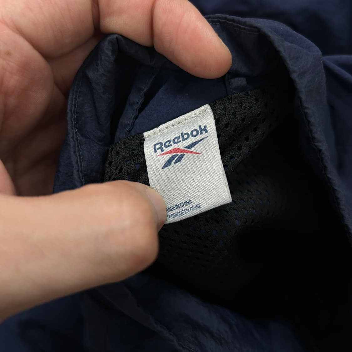 리복 올드스쿨 빅로고 바람막이(L) 상품이미지2