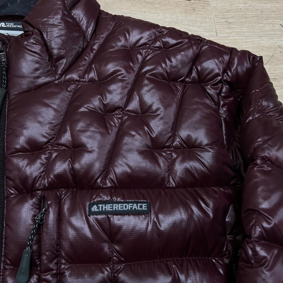 더레드페이스 아웃도어 구스다운 경량패딩 점퍼 [버건디] XL/105 상품이미지4