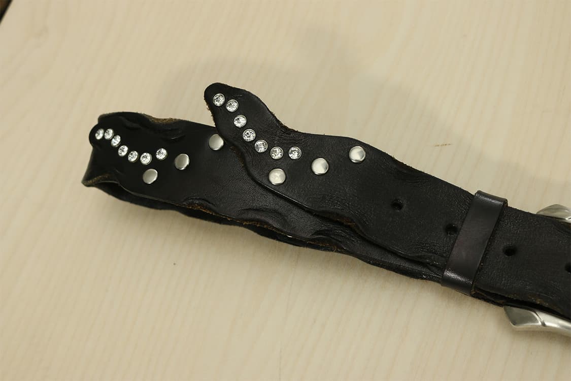 레더 스터드 벨트 상품이미지4