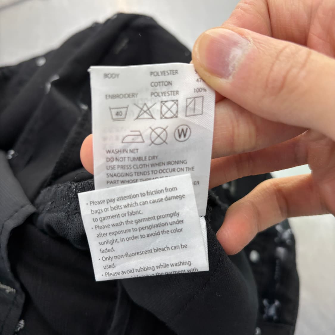 오클리 블랙 패턴 바지 허리30in 상품이미지8