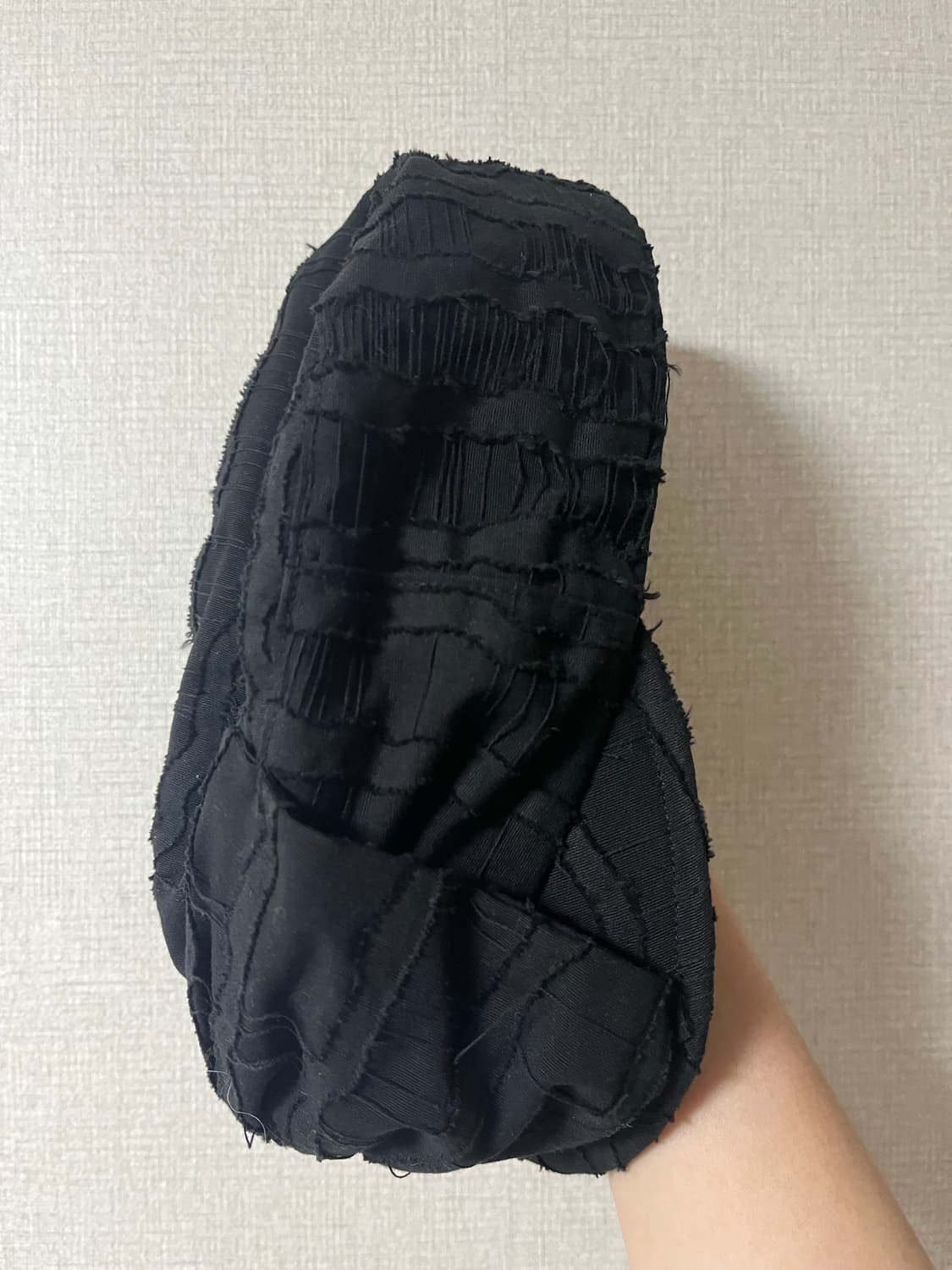 어썸니즈 벨보이 캡 리본 웨이브 블랙 상품이미지3
