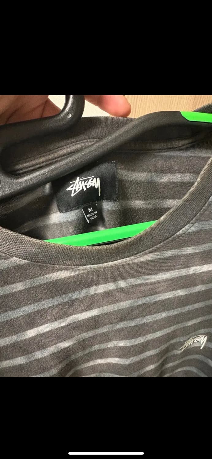 스투시 Stussy Bleach Stripe 긴팔티 M 상품이미지4