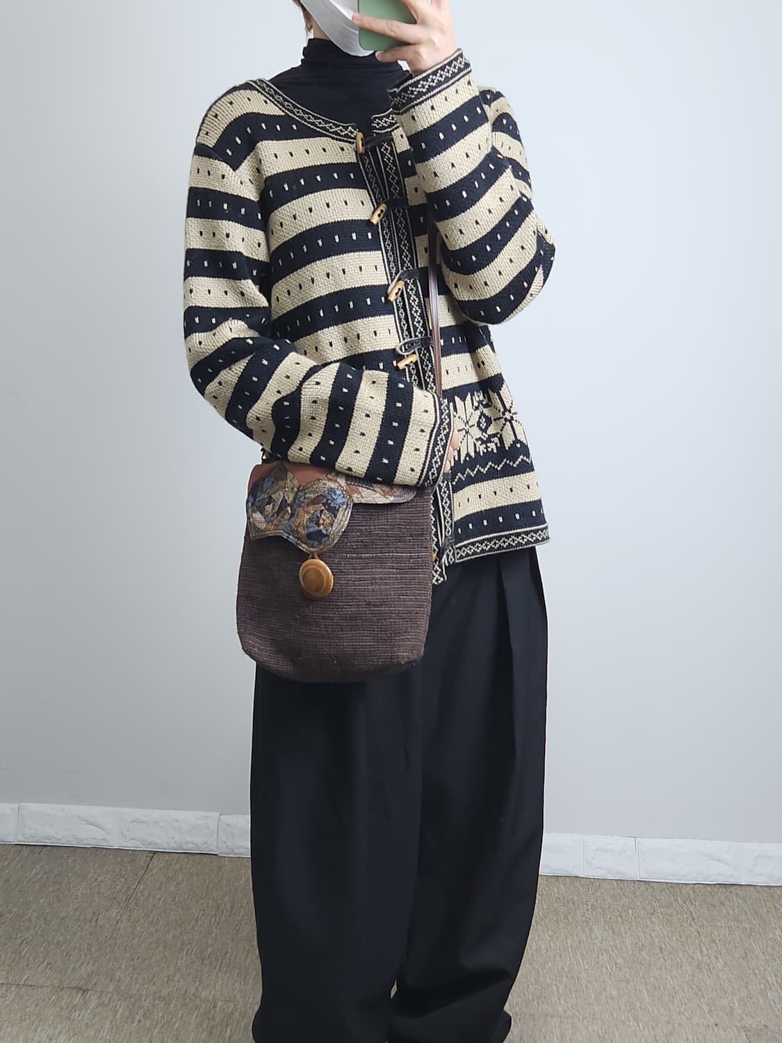 퀼트 크로스백 상품이미지4