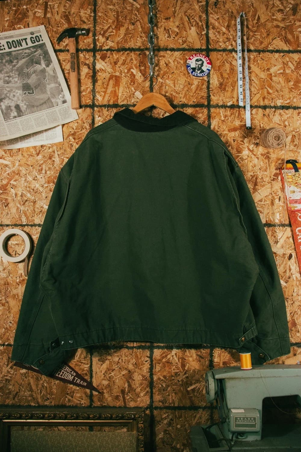 칼하트 j97 디트로이트 자켓 아미그린 상품이미지2