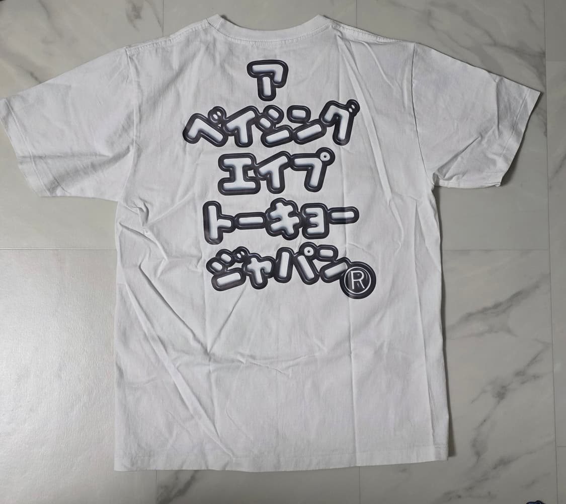 베이프 Busy Works 3D 티셔츠 M 상품이미지2