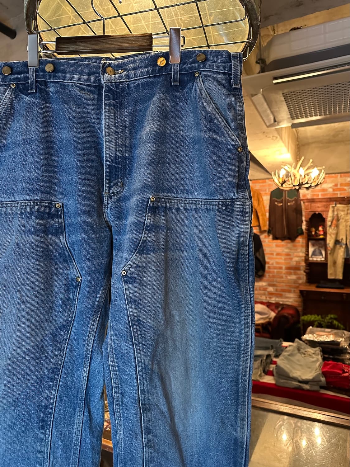 00s 칼하트 B07 더블니 데님 팬츠 상품이미지3