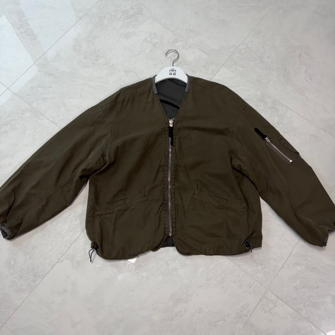 폴리테루 라이너 올리브 그레이 상품이미지1