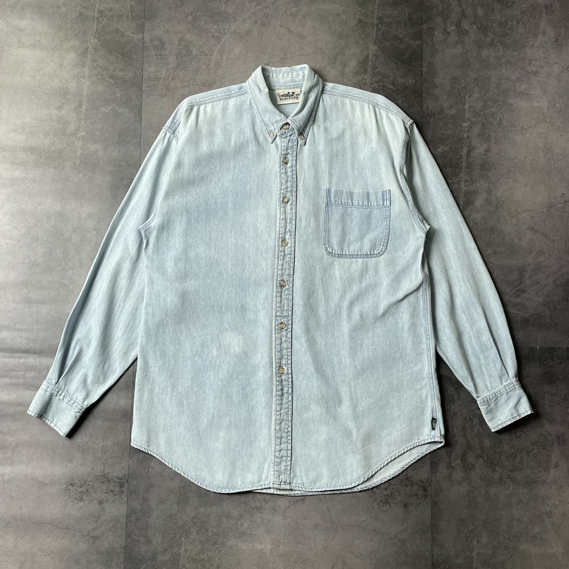 NORTHERN REFLECTIONS 빈티지 데님셔츠 상품이미지1