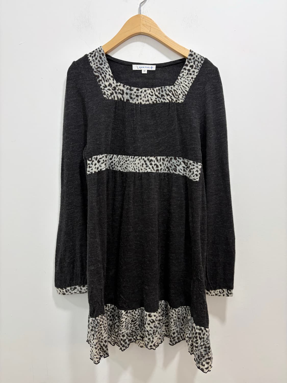 Klein plus 갸루 호피 티셔츠 상품이미지6