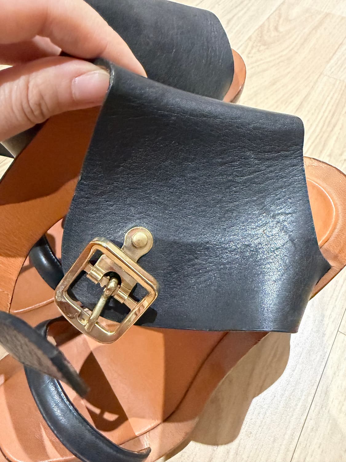 셀린느 샌들 힐 상품이미지4