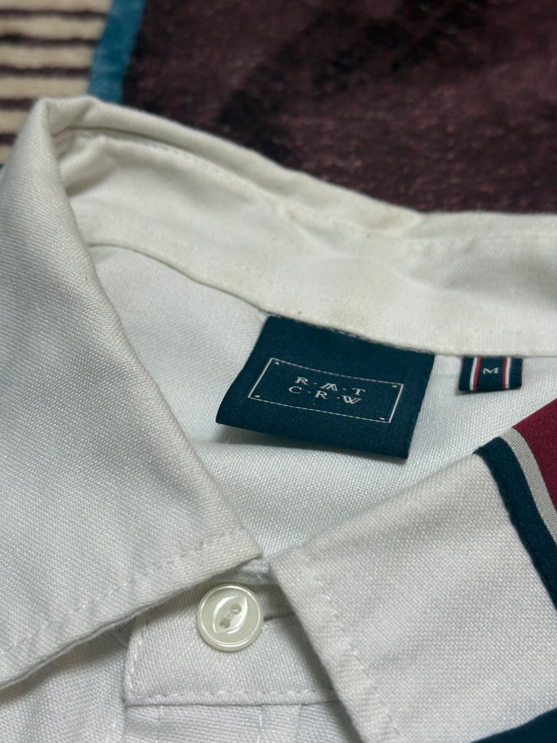 로맨틱 크라운 클럽타이 오버핏 셔츠 상품이미지2