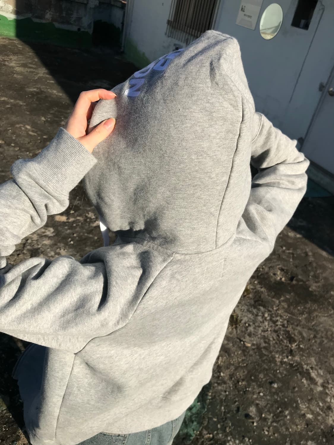 노스페이스 그레이 후드집업  상품이미지8