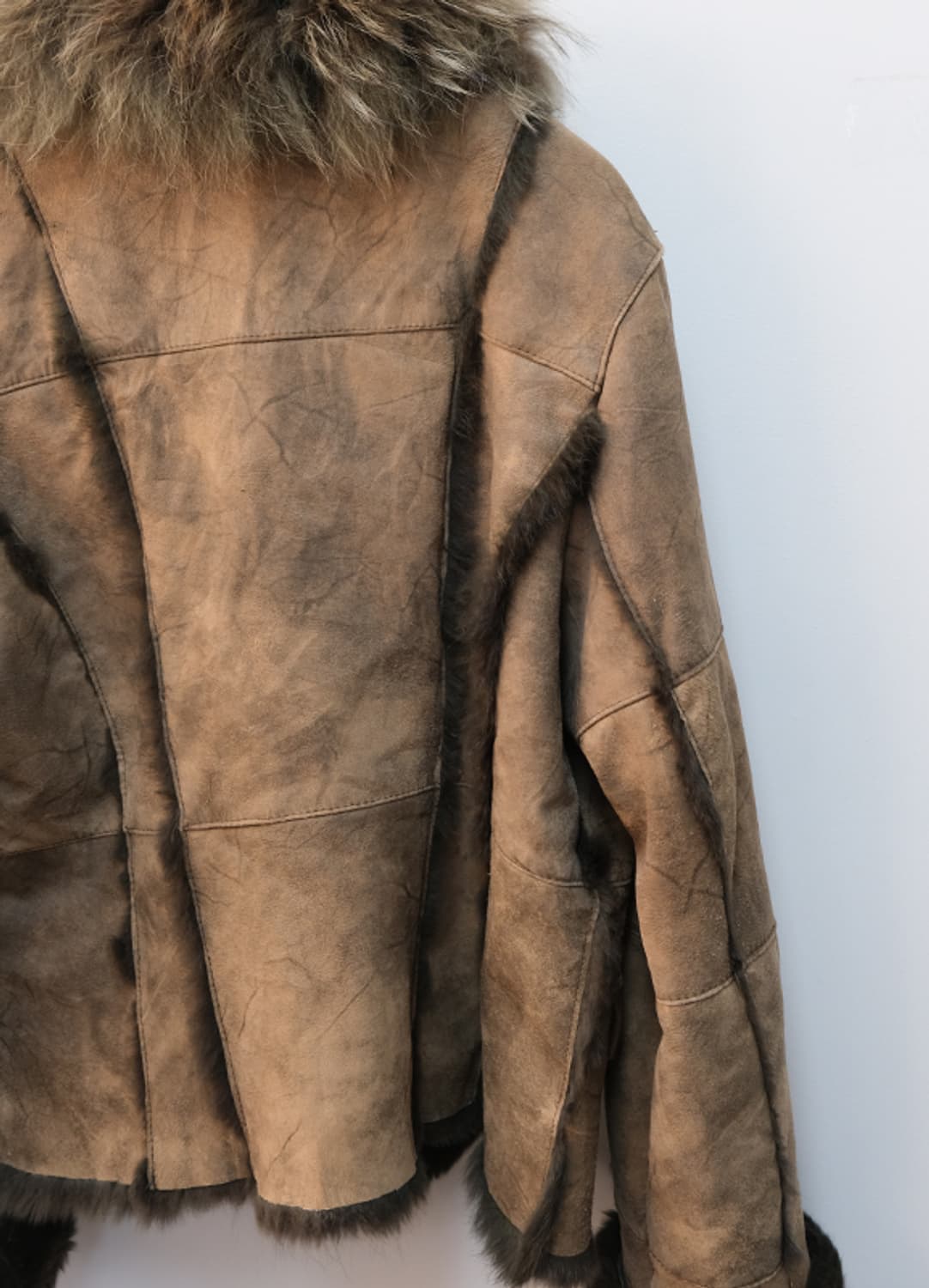 빈티지 라쿤퍼 무스탕 상품이미지5