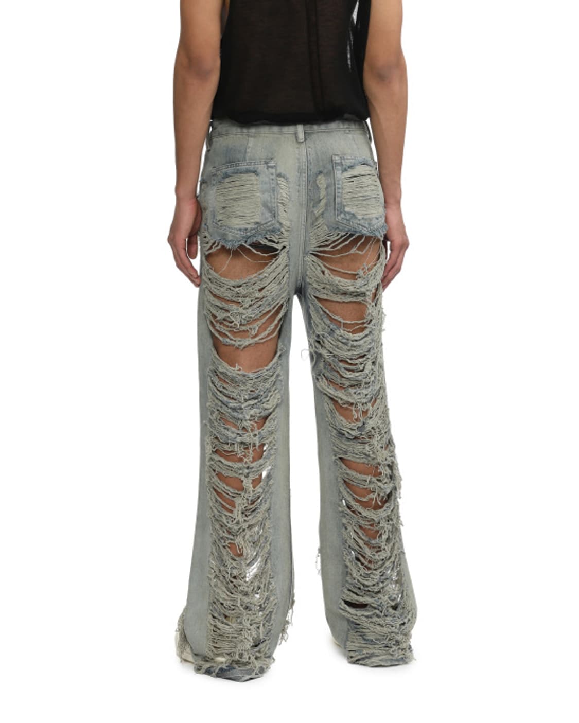 릭오웬스 다크쉐도우 Geth jeans 인디고 32 상품이미지5