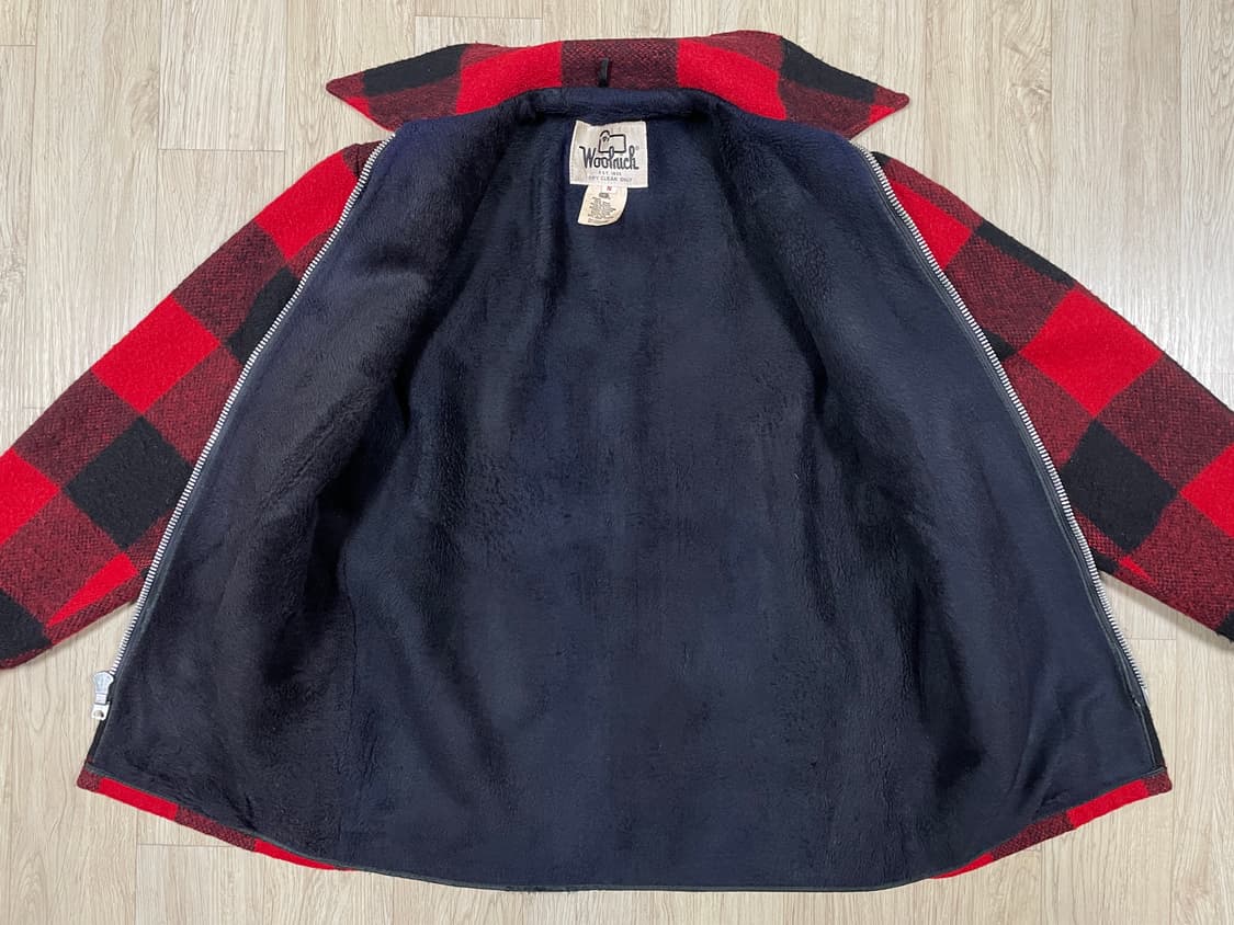 95) 70's 울리치 체크 울자켓(RRL&LVC&폴로) 상품이미지4