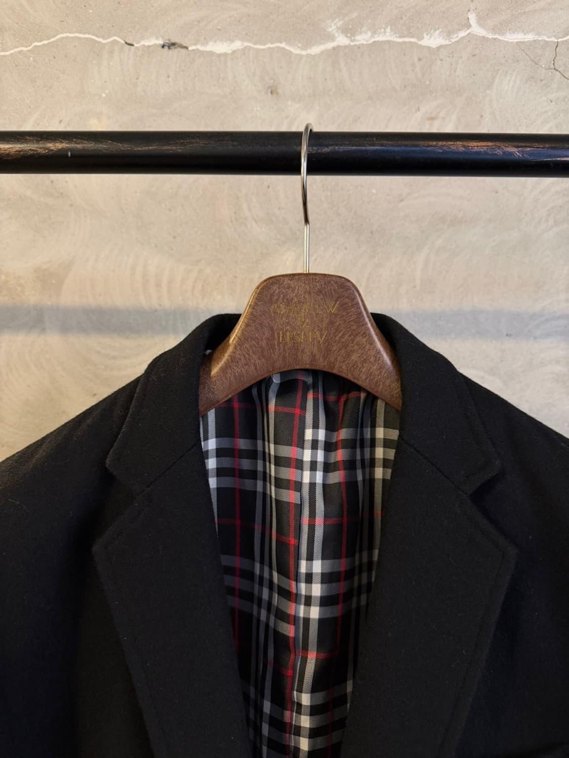 버버리 블랙라벨 플란넬 자켓 100 상품이미지3