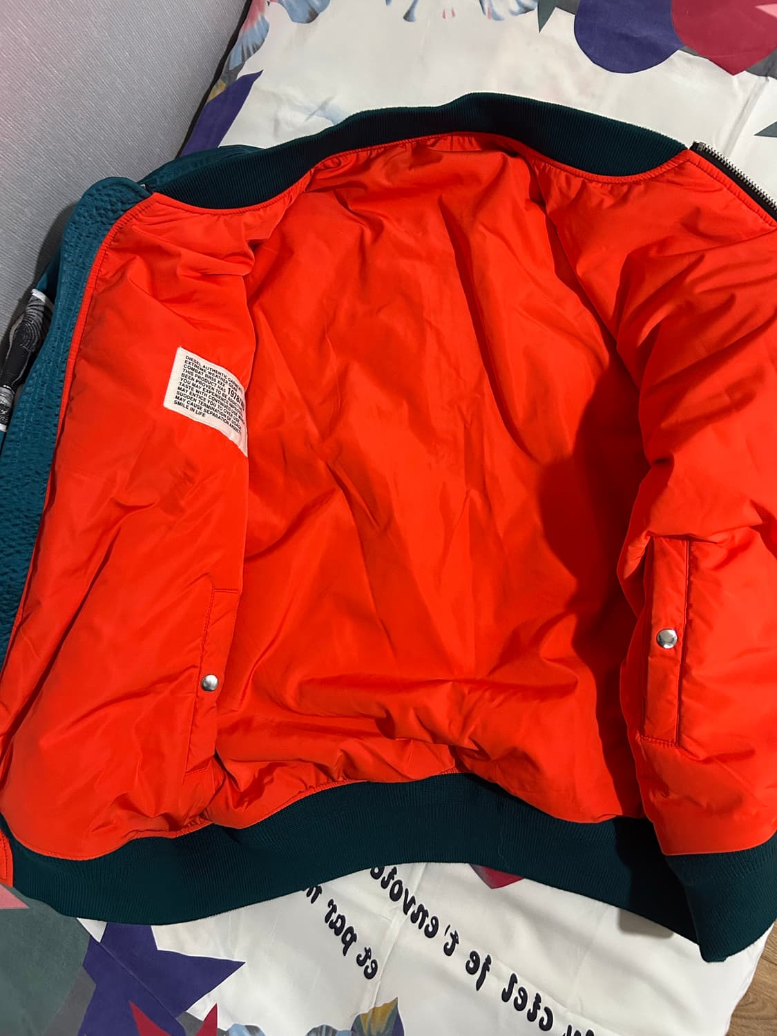 디젤 리버시블 봄버자켓 상품이미지5