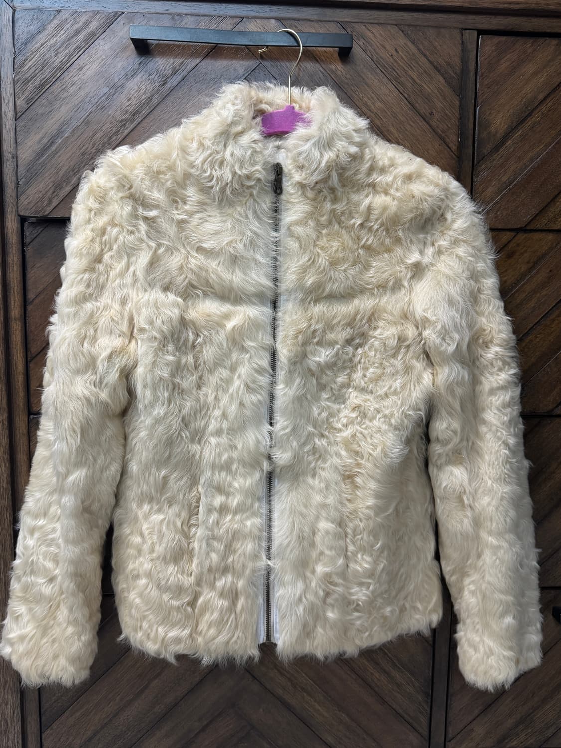 일본 빈티지 램퍼 100% 모피 퍼자켓 집업 상품이미지1